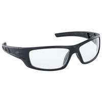 SAS 5510-01 - Vx9 Safety Glasses - Black Frame - Clear Lens - Polybag